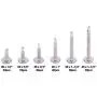 Hilitchi 410 Stainless Steel Wafer Head Phillips Self Drilling Screws Sheet Metal Tek Screws Assortment Kit, Modified Truss Head Self Driller - Size: #8 x 1/2'' ~ #8 x 1-1/2'' (Pack of 240) Hilitchi 410 Stainless Steel Wafer Head Phillips Self Drilling Screws Sheet Metal Tek Screws Assortment Kit, Modified Truss Head Self Driller - Size: #8 x 1/2'' ~ #8 x 1-1/2'' (Pack of 240)