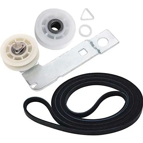 Ultra Durable 661570 & 279640 & W10837240 Dryer Belt and Pulley Kit Replacement Part by Blue Stars – Exact Fit For Whirlpool & Kenmore Dryers - Replaces 661570V 661570VP AP3094197 PS11726337 Ultra Durable 661570 & 279640 & W10837240 Dryer Belt and Pulley Kit Replacement Part by Blue Stars – Exact Fit For Whirlpool & Kenmore Dryers - Replaces 661570V 661570VP AP3094197 PS11726337