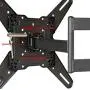 VideoSecu ML531BE2 TV Wall Mount kit with Free Magnetic Stud Finder and HDMI Cable for Most 26-55 TV and New LED TV up to 60 inch VESA 400x400 Full Motion with 20 inch Articulating Arm WT8