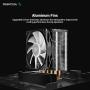 DEEPCOOL GAMMAXX GT A-RGB, CPU Air Cooler, SYNC A-RGB Fan and Black Top Cover, Cable or Motherboard Control Supported, 4 Heatpipes, 120mm A-RGB Fan, Universal Socket Solution