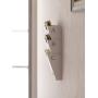 Wallniture Lisbon Wall File Holder Organizer for Office Storage, 3-Tier Mail and Magazine Holder Metal White