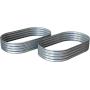 Raised Garden Bed 2-Pack Metal Elevated Planter for Vegetable Flower Herb (5 ft.) Raised Garden Bed 2-Pack Metal Elevated Planter for Vegetable Flower Herb (5 ft.)