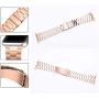 [Upgraded] Wolait Compatible with Apple Watch Band 40mm 38mm , Ultra Thin Solid Stainless Steel Band for Apple iWatch SE Series 6/5/4/3/2/1 Men Women - New Rose Gold