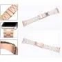 [Upgraded] Wolait Compatible with Apple Watch Band 40mm 38mm , Ultra Thin Solid Stainless Steel Band for Apple iWatch SE Series 6/5/4/3/2/1 Men Women - New Rose Gold