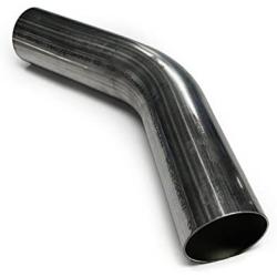 Squirrelly 3'' Inch Stainless Steel Mandrel Bend Angles Bent Diy Builders 45/180/90 Degree Straight Intake Tubing Exhaust Piping System Part is Universal