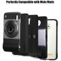 Moto Z3 Case, Moto Z3 Play Case Bumper Moto Mods Compatible Luxury Aluminum Metal Shockproof Case (Black)