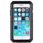 iPhone 6 Case, CarterLily Shockproof Dustproof Waterproof Aluminum Alloy Metal Tempered Glass Cover Case for Apple iPhone 6 4.7 inch - Black iPhone 6 Case, CarterLily Shockproof Dustproof Waterproof Aluminum Alloy Metal Tempered Glass Cover Case for Apple iPhone 6 4.7 inch - Black