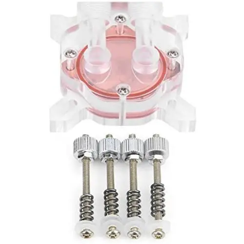 GPU Water Cooling Block, G1/4'' GPU Liquid Cooler Universal Computer GPU Waterblock with POM Cover, Metal Water Cooling System Parts Kits GPU Water Cooling Block, G1/4'' GPU Liquid Cooler Universal Computer GPU Waterblock with POM Cover, Metal Water Cooling System Parts Kits