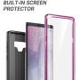 YOUMAKER Case for Galaxy Note 9, Full Body Heavy Duty Protection with Built-in Screen Protector Shockproof Rugged Cover for Samsung Galaxy Note 9 (2018) 6.4 Inch - Purple/Black