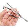 uxcell 14 Inches Stainless Steel Cable Zip Ties Multi-Purpose Metal Exhaust Wrap 10pcs
