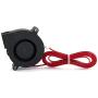 TOTOT 4PCS Cooling Blower Fan 5015 12V 0.18A 6000Rpm DC Industrial Cooling Turbo Fan 50x50x15mm 3D Printer Parts Mini Black Plastic Fans