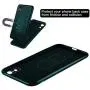 Case for iPhone XR,Ultra Thin Magnetic Phone Case for Magnet Car Phone Holder with Invisible Built-in Metal Plate,Soft TPU Shockproof Anti-Scratch Protective Cover for iPhone XR(2018) 6.1[Green]
