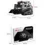 Yamix RC Truck Building Kits 2.4G 10 Channel Remote Control Truck, 1153 Pieces Metal RC Front Loader Bulldozer Construction Vehicle DIY Assembly RC Forklift Building Blocks - SW(RC)-008 Yamix RC Truck Building Kits 2.4G 10 Channel Remote Control Truck, 1153 Pieces Metal RC Front Loader Bulldozer Construction Vehicle DIY Assembly RC Forklift Building Blocks - SW(RC)-008