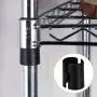 Canomo 32 Pairs 3/4 Inch Wire Shelf Lock Clips Split Sleeves Shelving Metal Rack Locking for 3/4 Inch Diameter Post Shelving Sleeves, Black Canomo 32 Pairs 3/4 Inch Wire Shelf Lock Clips Split Sleeves Shelving Metal Rack Locking for 3/4 Inch Diameter Post Shelving Sleeves, Black