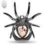 Spider Phone Ring Stand Holder, Allengel 360 Rotation Cell Phone Ring Holder Finger Grip Compatible with Most of Phones, Tablet and Case (Brown)