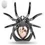 Spider Phone Ring Stand Holder, Allengel 360 Rotation Cell Phone Ring Holder Finger Grip Compatible with Most of Phones, Tablet and Case (Brown)