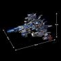 Microworld 3D Metal Puzzle Mechanical Pilot 1 Spacecraft DIY Assemble Model Kit Laser Cut Jigsaw Toy - D030