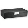 Glenor Co Watch and Sunglasses Box with Valet Tray for Men -14 Slot Luxury Display Case Organizer, Black Carbon Fiber Design for Mens Jewelry Watches, Mens Storage Holder w Large Mirror, Metal Buckle Glenor Co Watch and Sunglasses Box with Valet Tray for Men -14 Slot Luxury Display Case Organizer, Black Carbon Fiber Design for Mens Jewelry Watches, Mens Storage Holder w Large Mirror, Metal Buckle