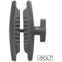 iBOLT Composite 3.75 inch Double Socket Arm for All Industry Standard 1-inch / 25mm / B Size Ball adapters