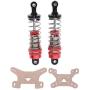 1 Pair of Metal Shock Absorber Suspension Plate Accessories for Wltoys 144001 RC Car