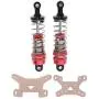 1 Pair of Metal Shock Absorber Suspension Plate Accessories for Wltoys 144001 RC Car