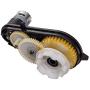 weelye 12V550 40000RPM Gearbox with High Torque 12V DC Motor for Kids Ride on Car SUV Parts, Electric Motor with Gear Box High Speed RS550 DC Motor Match Children Ride on Toys Accessories