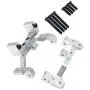 Tongina 1/12 Metal Servo Mount for MN90 MN99S Model Crawler Buggy Trucks Car DIY Accessories - Silver Tongina 1/12 Metal Servo Mount for MN90 MN99S Model Crawler Buggy Trucks Car DIY Accessories - Silver