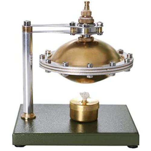 Enfudid Sterling UFO Model Steam Engine Models Assembled Metal Toys and Gifts for Children Engine Model DIY Gift Model Kit Educational Toy for Kids