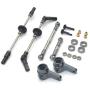 lahomia RC Car Upgrade Kit Metal Steering Hub, Bearing, Flange Sleeve, Pinion Gears, Axle Shaft Kits for D90 MN99 MN99S MN90 MN96 FJ45 RC Car Accessories
