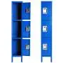 Metal Locker for School Office Gym INTERGREAT Metal Storage Locker Cabinet for Employees Students Steel Locker Triple Tier with 3 Door Blue Metal Locker for School Office Gym INTERGREAT Metal Storage Locker Cabinet for Employees Students Steel Locker Triple Tier with 3 Door Blue
