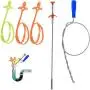 5 in 1 Sink Snake Cleaner Drain Auger Hair Catcher, Sink Dredge Drain Clog Remover Cleaning Tools for Kitchen Sink Bathroom Tub Toilet Clogged Drains Dredge Pipe Sewers… 5 in 1 Sink Snake Cleaner Drain Auger Hair Catcher, Sink Dredge Drain Clog Remover Cleaning Tools for Kitchen Sink Bathroom Tub Toilet Clogged Drains Dredge Pipe Sewers…