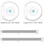 POY Compatible with Fitbit Inspire Hr Bands, Stainless Steel Replacement for Fitbit Inspire and Ace 2 Metal Loop Bracelet Sweatproof Wristbands for Women Men Black Small POY Compatible with Fitbit Inspire Hr Bands, Stainless Steel Replacement for Fitbit Inspire and Ace 2 Metal Loop Bracelet Sweatproof Wristbands for Women Men Black Small
