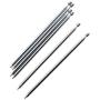 weelye 6 Pcs Universal Telescopic Metal Long Antenna， for Remote Control Accessory Childrens Electric Ride on Toys RC Car Replacement Parts