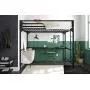 DHP Miles Metal Full Loft Bed with Desk, Black DHP Miles Metal Full Loft Bed with Desk, Black