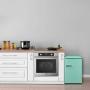 Galanz GLR25MGNR10 Retro Compact Refrigerator, 2.5 Cu Ft, Green