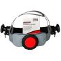 Jackson Safety Replacement 370 Headgear for Various Jackson Safety Welding Helmets, Adjustable, Black/Grey, 20696