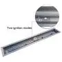 Stanbroil Stainless Steel Linear Trough Drop-in Fire Pit Pan and Burner 72 x 6-Inch Stanbroil Stainless Steel Linear Trough Drop-in Fire Pit Pan and Burner 72 x 6-Inch