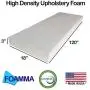 FOAMMA 3'' x 18'' x 120'' Upholstery Foam High Density Foam (Chair Cushion Square Foam for Dinning Chairs, Wheelchair Seat Cushion Replacement) (3'' x 18'' x 120'') FOAMMA 3'' x 18'' x 120'' Upholstery Foam High Density Foam (Chair Cushion Square Foam for Dinning Chairs, Wheelchair Seat Cushion Replacement) (3'' x 18'' x 120'')