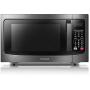 Toshiba EC042A5C-BS Countertop Microwave Oven with Convection, Smart Sensor, Sound On/Off Function and LCD Display, 1.5Cu.ft, Black Stainless Steel