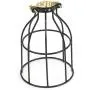 Rustic State Industrial Vintage Style | DIY Farmhouse Metal Wire Cage for Hanging Pendant Lighting | Light Fixture Lamp Guard | Rare Curved Design Black Rustic State Industrial Vintage Style | DIY Farmhouse Metal Wire Cage for Hanging Pendant Lighting | Light Fixture Lamp Guard | Rare Curved Design Black