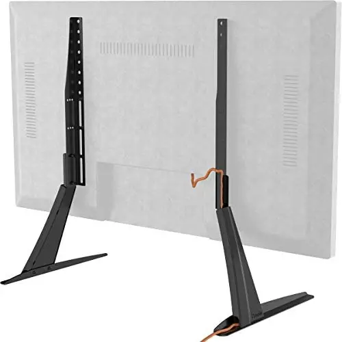 Hemudu Universal Table Top TV Stand Base VESA Pedestal Mount for 27 inch to 55 inch TVs with Cable Management and Height Adjustment,Holds up to 125lbs Hemudu Universal Table Top TV Stand Base VESA Pedestal Mount for 27 inch to 55 inch TVs with Cable Management and Height Adjustment,Holds up to 125lbs