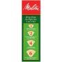 Melitta #2 Cone Coffee Filters, Natural Brown, 100 Count (Pack of 6)
