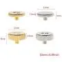 ANG-puneng Headshell 4g 2g Shell Weight Turntable Metal Electric Instrument Parts for SL1200 SL1210 MK 2 3 5 M5G Stylus DJ ANG-puneng Headshell 4g 2g Shell Weight Turntable Metal Electric Instrument Parts for SL1200 SL1210 MK 2 3 5 M5G Stylus DJ