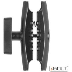 iBOLT Mounts- 5 inch Metal Dual Ball Socket Arm for 38 mm / 1.5 inch Ball Joint Adapters and Bases