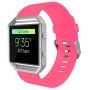 KingAcc Compatible Fitbit Blaze Bands, Soft Accessory Replacement Band for Fitbit Blaze, with Metal Buckle Fitness Wristband Strap Women Men
