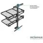 Motorized Large Wall Shelves Lift for Garage Storage, Electric Heavy Duty Shelves for Garage, Basement, Laundry Organization. 46.5'' x 28.0'' Motorized Large Wall Shelves Lift for Garage Storage, Electric Heavy Duty Shelves for Garage, Basement, Laundry Organization. 46.5'' x 28.0''