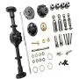 LoveinDIY Metal Center Axle Assembly Kit Spare Parts for WPL B16 B16K B36 B36K RC Car Accessories