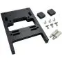 Bonarty Steering Servo Mounting Hardware Kit Metal Mount Bracket with Screws for 1/16 1/16 WPL B14 B24 C14 C24 B16 B36，JJRC Q60 Q61 RC Truck Upgrade Parts - Black
