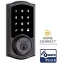 Kwikset 99160-021 SmartCode 916 Traditional Smart Touchscreen Deadbolt Door Lock with SmartKey Security and Z-Wave Plus, Venetian Bronze