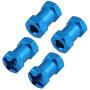 4-Pack HobbyPark 12mm Wheel Hex Drive Hubs Combiner Coupler Aluminum 20mm Offset Extension for 1/10 RC Crawler Car Parts (Blue) 4-Pack HobbyPark 12mm Wheel Hex Drive Hubs Combiner Coupler Aluminum 20mm Offset Extension for 1/10 RC Crawler Car Parts (Blue)